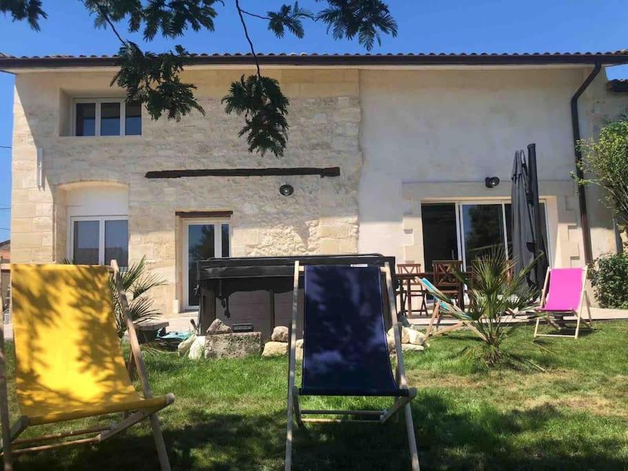 Gite Avec Spa Privatif A 500M De Margaux Soussans Buitenkant foto